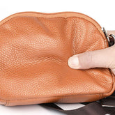 Women Genuine Leather Cowhide Casual Shoulder Bag Phone Crossbody